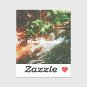 Neuseeland Reise Druck  Aufkleber