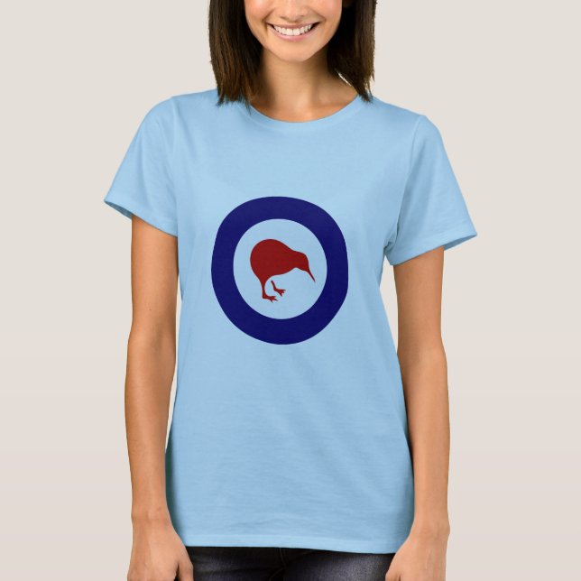 Neuseeland roundel Kiwi T-Shirt (Vorderseite)