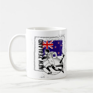 Neuseeland-Rugby-Tasse Kaffeetasse