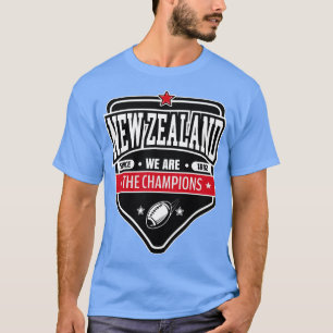 Neuseeland Rugby Victory Abzeichen T-Shirt
