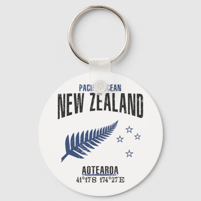 Neuseeland Schlüsselanhänger (Vorderseite)