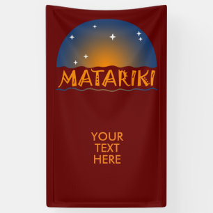 Neuseeland Seven Sisters Maori MATARIKI 1b Banner