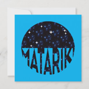 Neuseeland Seven Sisters Maori MATARIKI 2b Karte