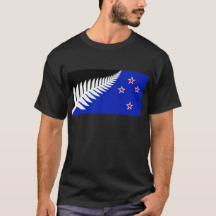 Neuseeland Silberfahne T-Shirt