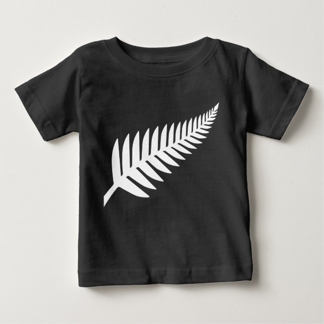 Neuseeland Silver Fern Baby T-shirt (Vorderseite)