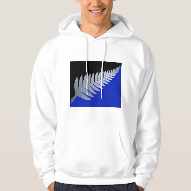 Neuseeland Silver Fern Hoodie (Vorderseite)
