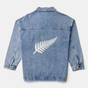 Neuseeland Silver Fern Jeansjacke