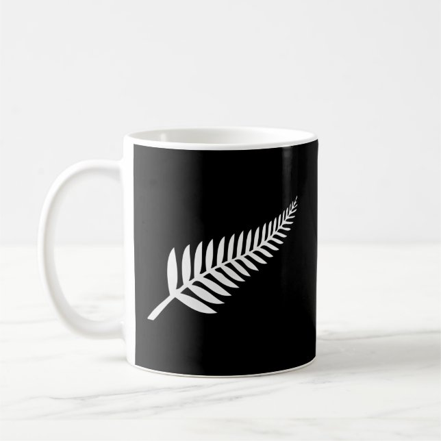 Neuseeland Silver Fern Kiwi Pride Kaffeetasse (Links)