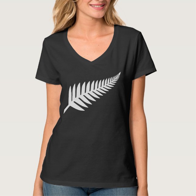 Neuseeland Silver Fern T-Shirt (Vorderseite)