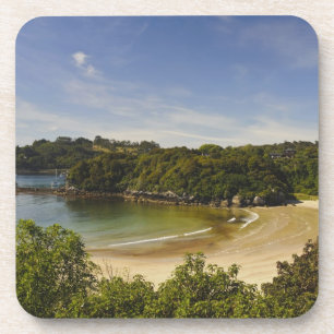 Neuseeland, Southland, Stewart Island, Halfmoon Getränkeuntersetzer