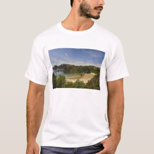 Neuseeland, Southland, Stewart Island, Halfmoon T-Shirt