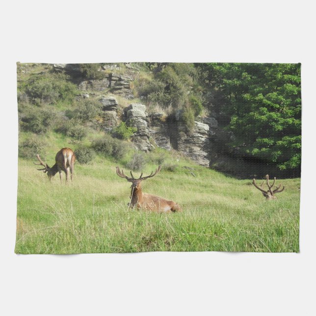 Neuseeland Stags Handtuch (Horizontal)