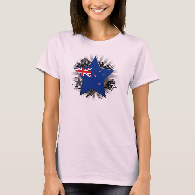 Neuseeland-Stern T-Shirt (Vorderseite)