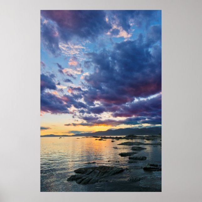 Neuseeland, Südinsel, Kaikoura, Südbucht Poster (Vorne)