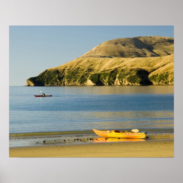 Neuseeland, Südinsel, Marlborough Sounds. 2 Poster (Vorne)