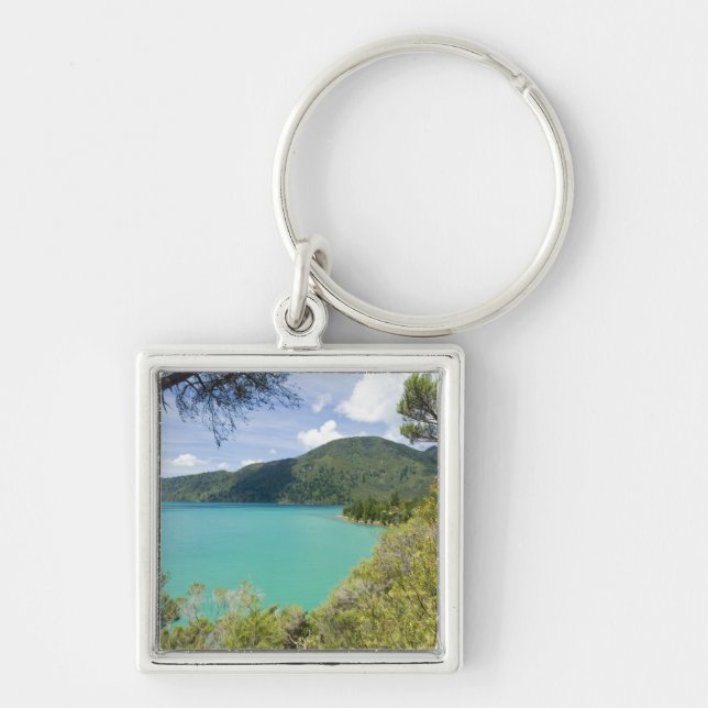 Neuseeland, Südinsel, Marlborough Sounds. Schlüsselanhänger (Vorne)