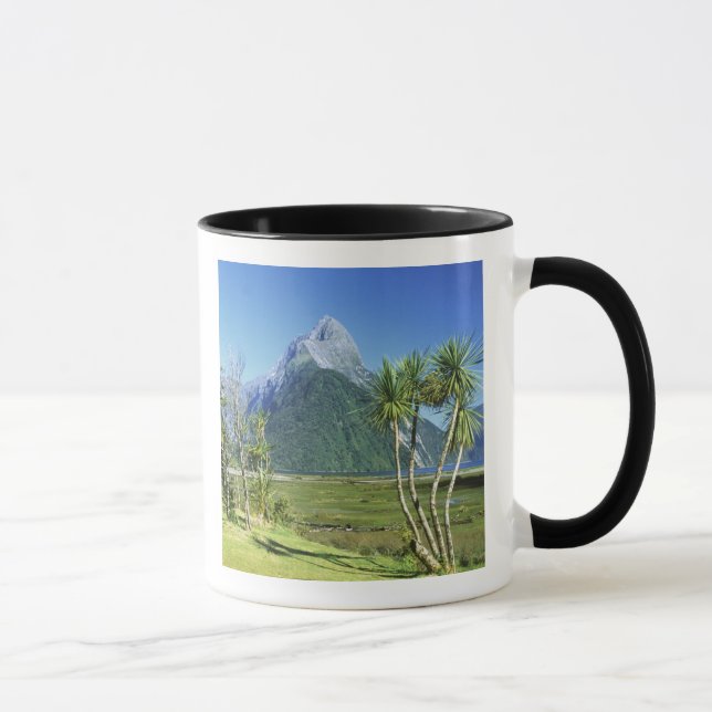 Neuseeland, Südinsel, Miter Peak, Tasse (Rechts)