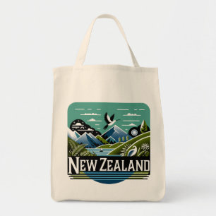 Neuseeland Südpazifik Tragetasche