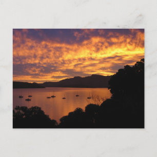 Neuseeland Sunset Postkarte