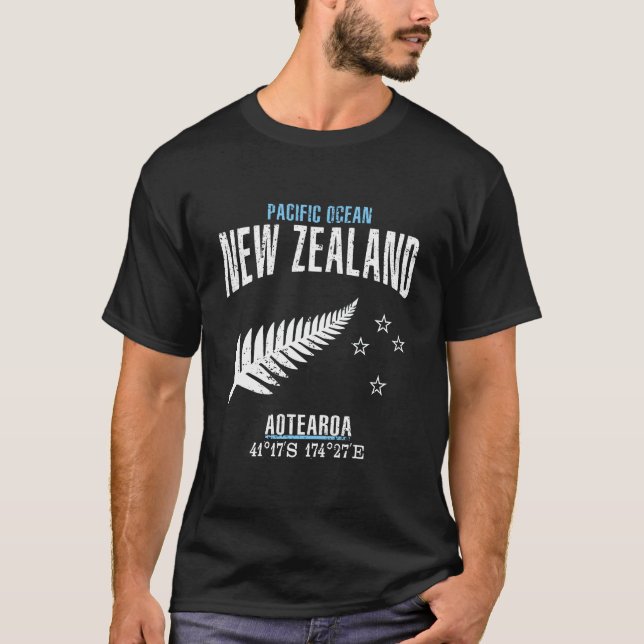Neuseeland T-Shirt (Vorderseite)