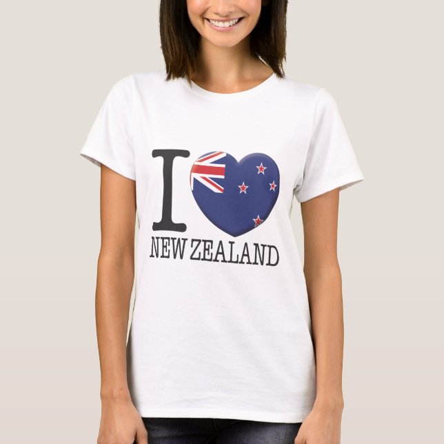 Neuseeland T-Shirt (Vorderseite)