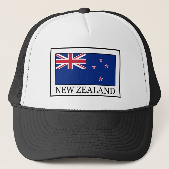 Neuseeland Truckerkappe (Vorderseite)