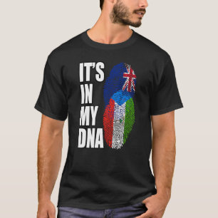 Neuseeland und der äquatorialguineische DNA-Mix He T-Shirt