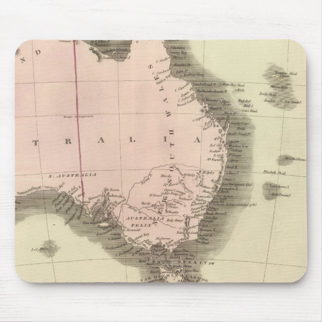 Neuseeland und Neuseeland Mousepad (Vorne)