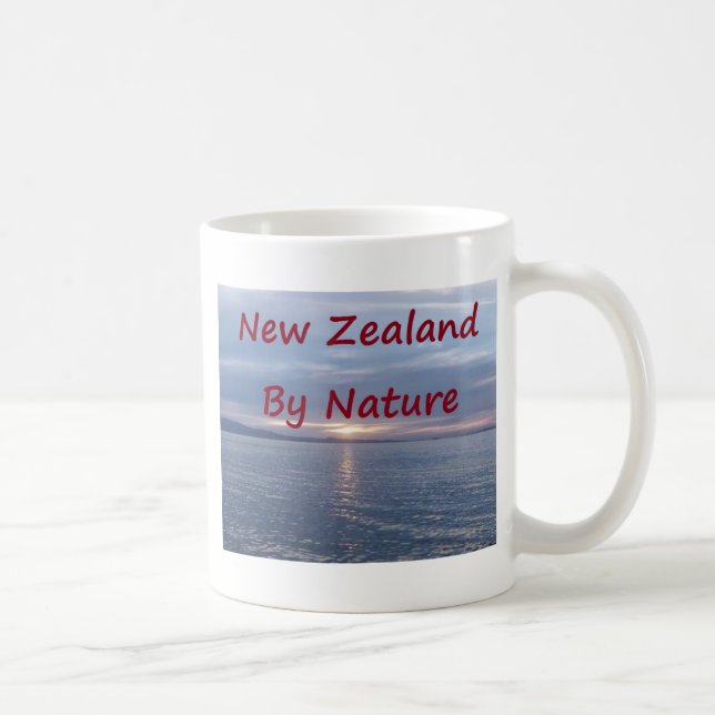 Neuseeland von Natur aus Kaffeetasse (Rechts)