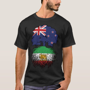 Neuseeland wachsende iranische Wurzeln Löwe und So T-Shirt