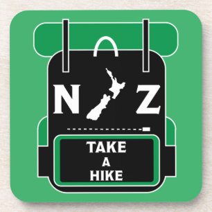 Neuseeland Wandern - Walling NZ - Wanderwege NZ Getränkeuntersetzer