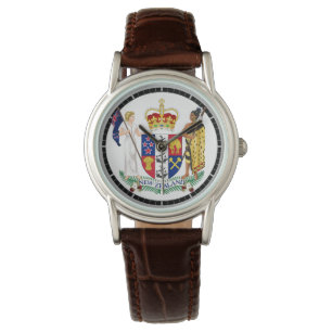 Neuseeland Wappen auf einem Damen- Armbanduhr
