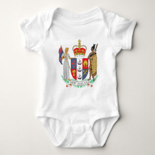 Neuseeland-Wappen Baby Strampler