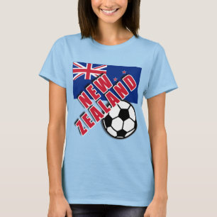 NEUSEELAND-WeltFußballfan-T-Shirts T-Shirt