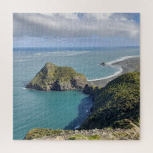 Neuseeland Whatipu Seascape View Omanawanui Track