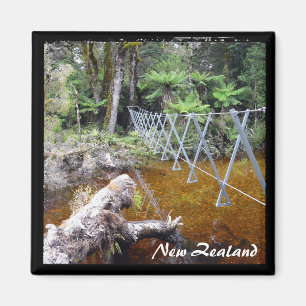 Neuseeland: Wilderness Trekking (Kühlschrankmagne Magnet