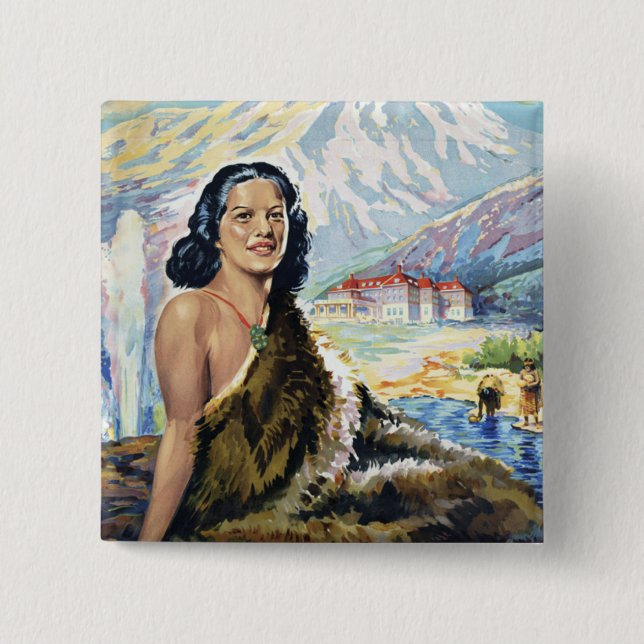 Neuseeland: Wunderland im Pazifik Button (Vorderseite)