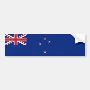 Neuseeland/Zealander/Kiwi-Flagge Autoaufkleber