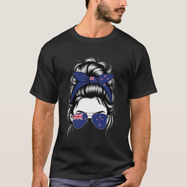 Neuseelandflagge T-Shirt (Vorderseite)
