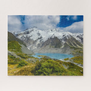 Neuseeländische Berge Landschaftlich Jigsaw Puzzl