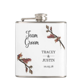 Neuseeländische Flachs-Blume-Hip-Flasche Flachmann