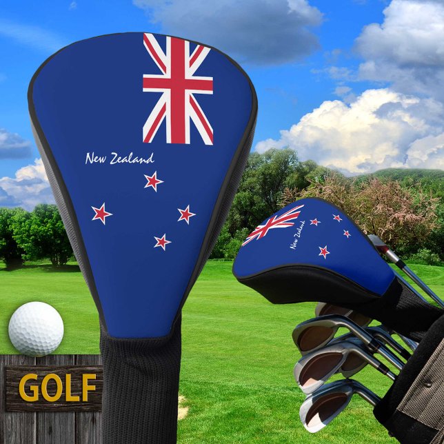 Neuseeländische Flagge, Golf-Kiwi / Golf Clubs Abd Golf Headcover (Von Creator hochgeladen)