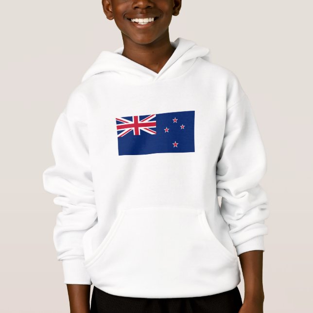 Neuseeländische Flagge Hoodie (Vorderseite)
