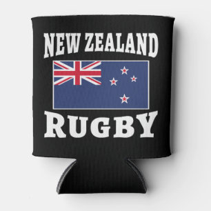 Neuseeländische Flagge Kiwi Flag Neuseeland Rugby Dosenkühler