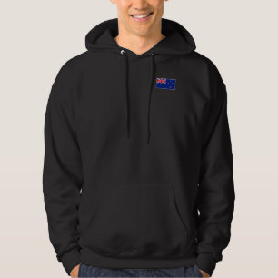 Neuseeländische Flagge mit Vintagem Neuseeland Hoodie