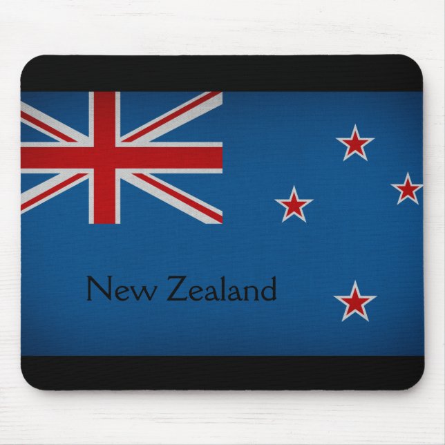 Neuseeländische Flagge Mousepad (Vorne)