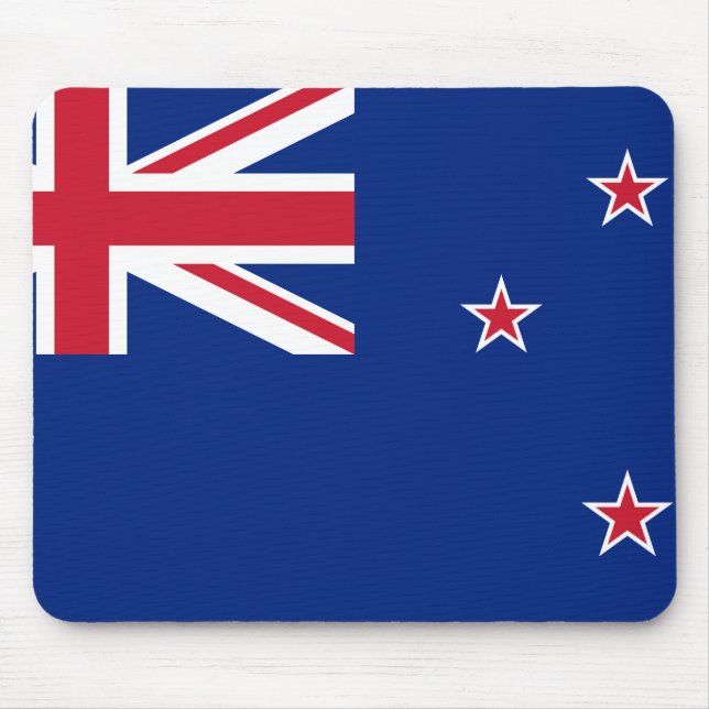 Neuseeländische Flagge Mousepad (Vorne)