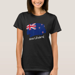 Neuseeländische Flagge Neuseeland 1 T-Shirt