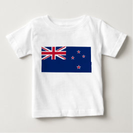 Neuseeländische Flagge (NZ) Baby T-shirt