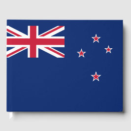 Neuseeländische Flagge (NZ) Gästebuch